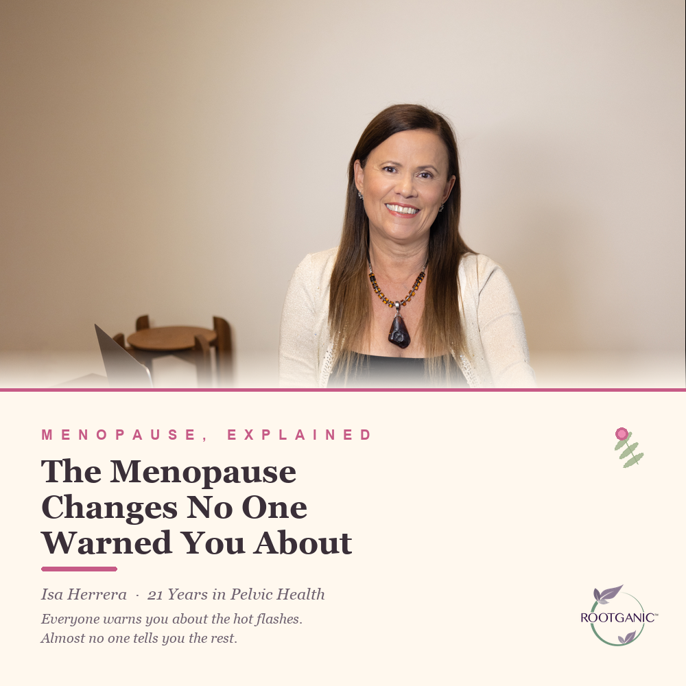 Isa Herrera on the menopause changes no one warned you about (GSM)