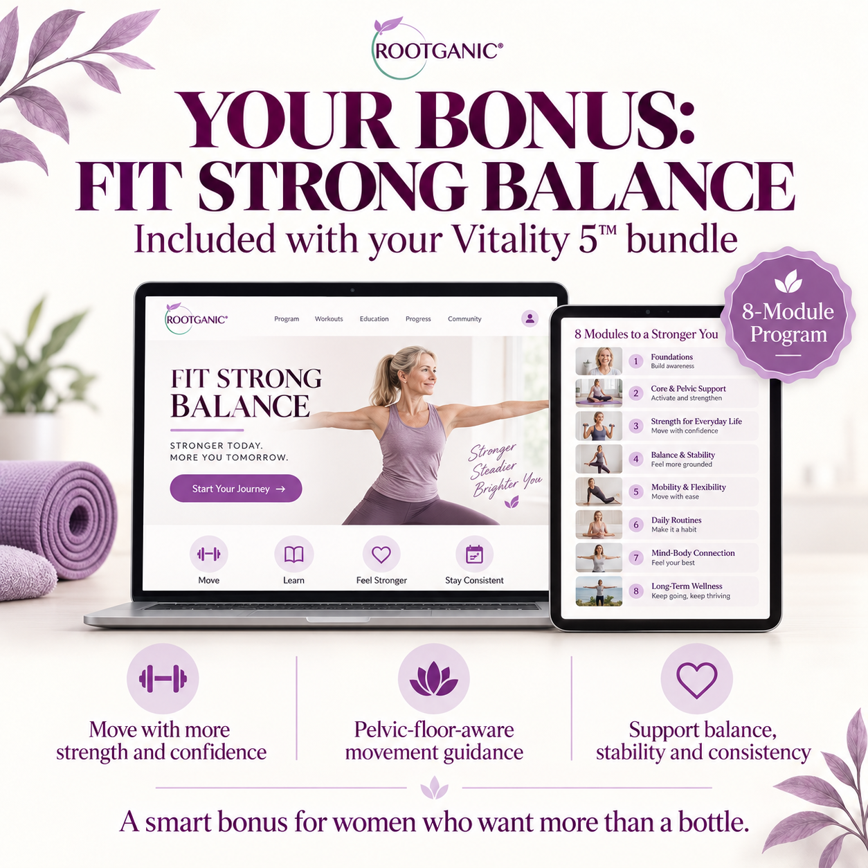 Total Fem Vitality 5: Menopause Changed More Than One Thing. Your Support Should Too