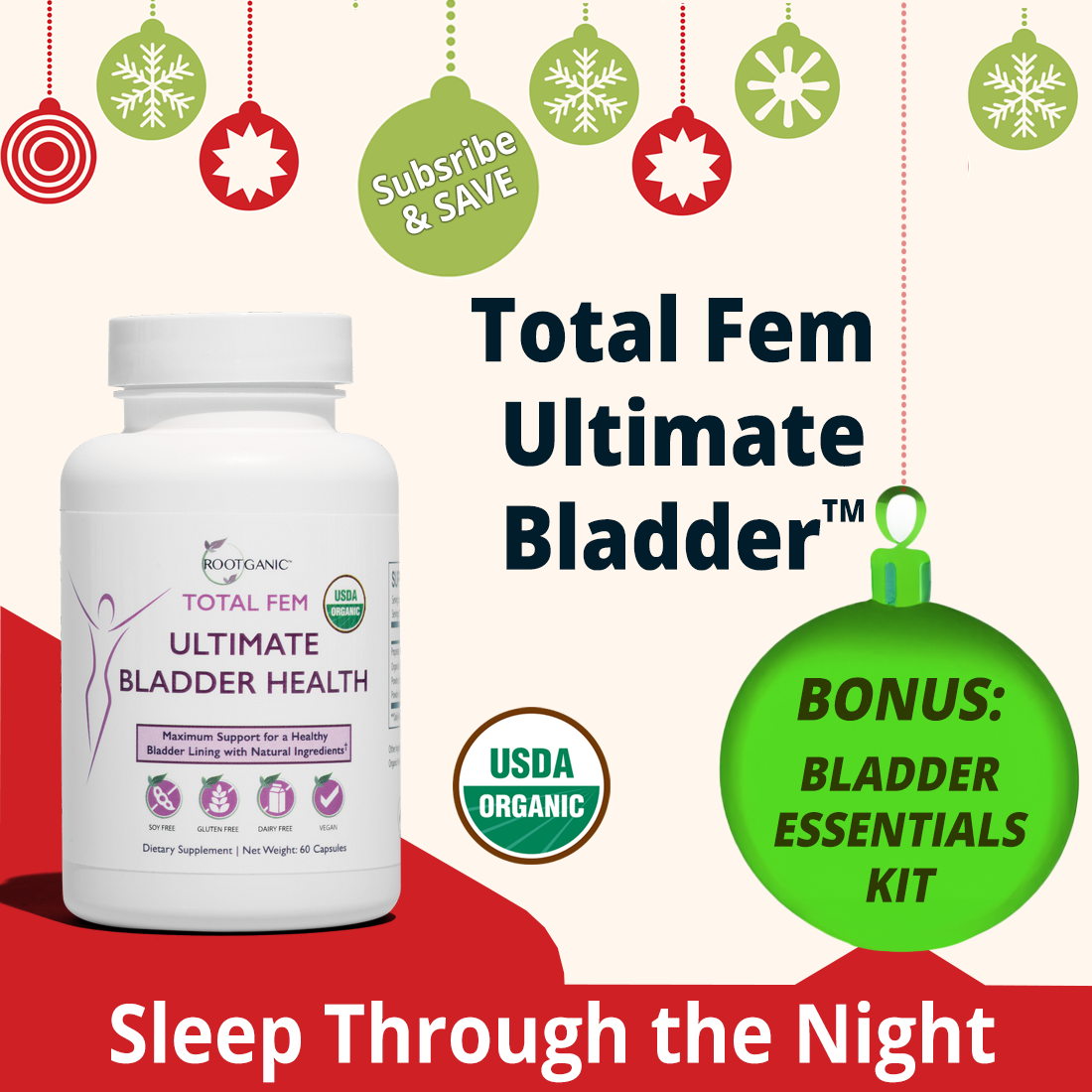 Total Fem Organic Ultimate Bladder Health