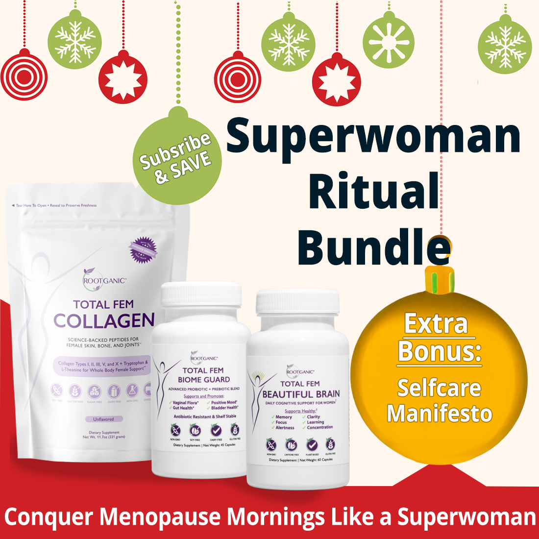 Superwoman Ritual Bundle: Clear Your Mind, Energize Your Body & Restore Your Glow