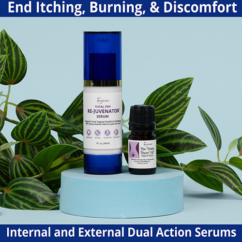 The Complete Happy Va-Jay-Jay Kit - (Down There Oil + Re-Juvenator Serum)