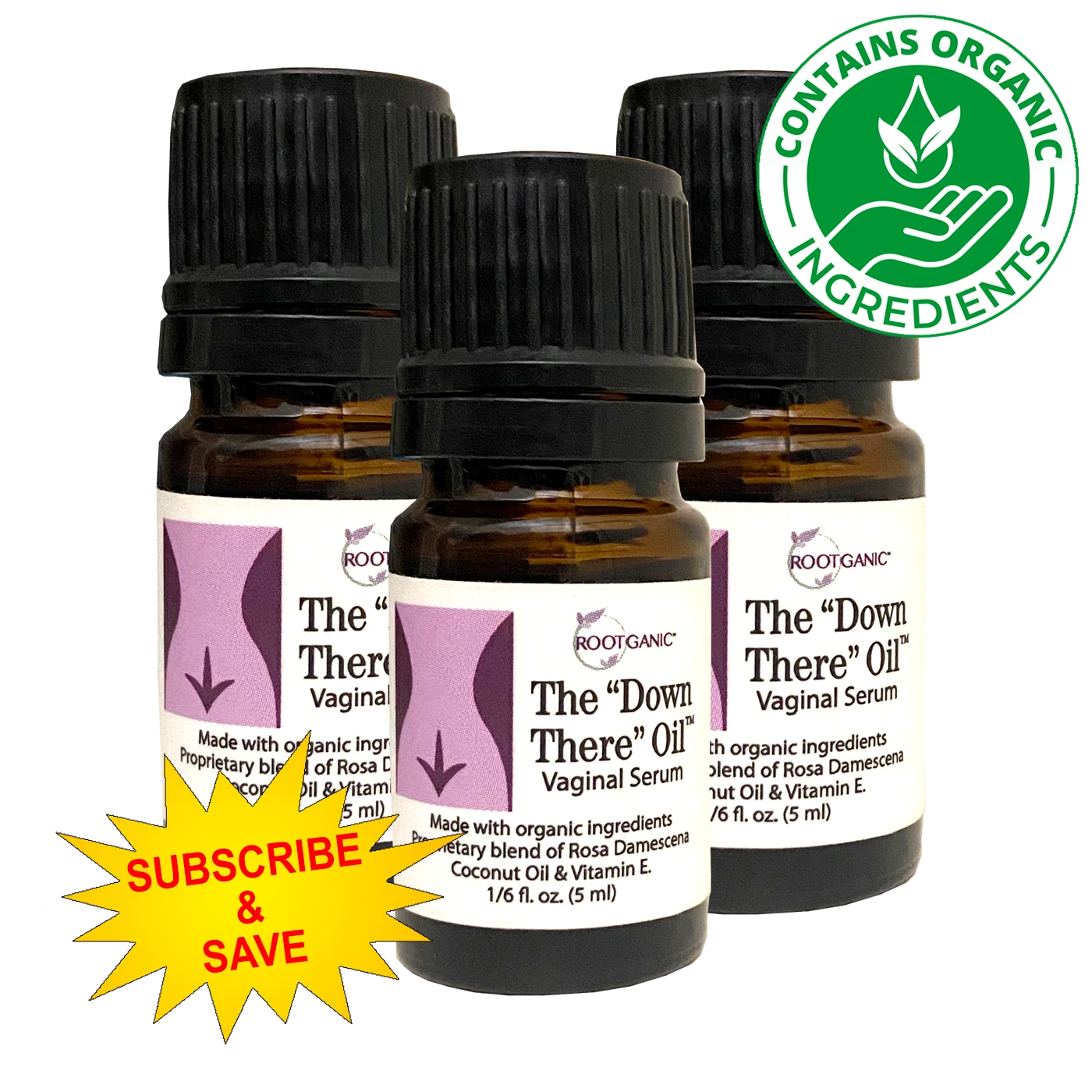 Down There Oil Vulvar Moisturizing Serum: Stop Odor, Itching & Burning  And Soothe Delicate Vulvar Skin