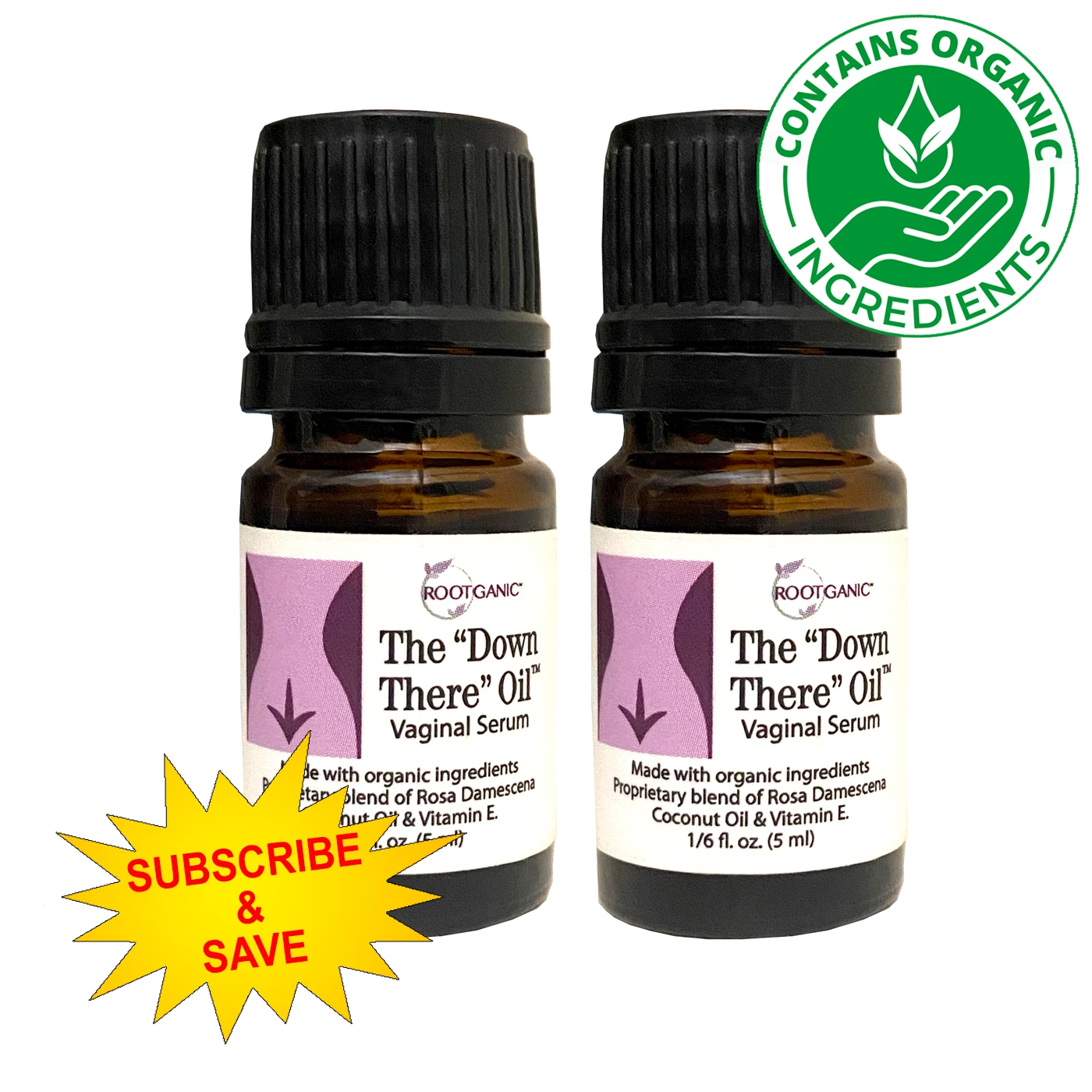 Down There Oil Vulvar Moisturizing Serum: Stop Odor, Itching & Burning  And Soothe Delicate Vulvar Skin