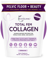 Total Fem Collagen: Whole-Body Support for Your Pelvic Floor, Fascia, Skin, Hair, Nails & Joints