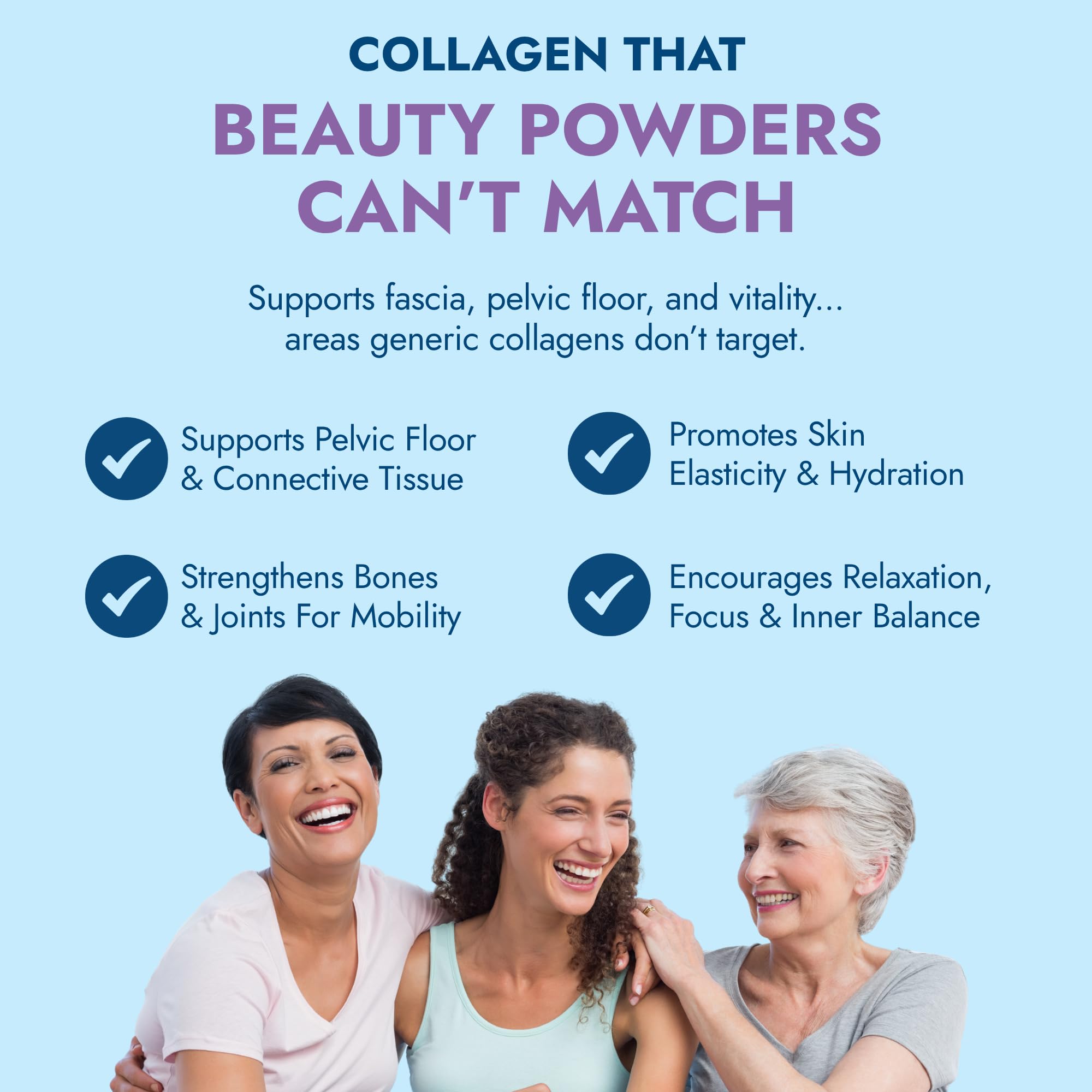 Total Fem Collagen: Whole-Body Support for Your Pelvic Floor, Fascia, Skin, Hair, Nails & Joints